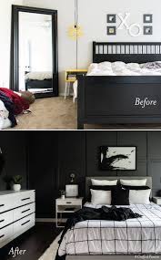 A Monochrome Modern Bedroom Reveal Diy Room Makeover Wall Decor Bedroom Modern Bedroom Colors Contemporary Bedroom Decor
