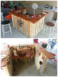 Might work great for a hand crafted/carpenter type website. Backyard Pallet Western Themed Bar 1001 Pallets Diy Home Bar Pallet Furniture Outdoor Pallet Furniture Designs