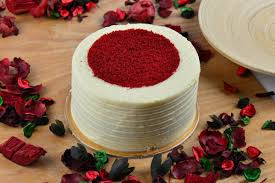 This recipe made a great cake, moist good flavor and pretty to view. The Very Best Way To Frost A Red Velvet Cake Delishably Food And Drink