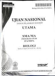 Maybe you would like to learn more about one of these? Soal Un Biologi 2018