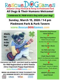 We operate through a network of foster homes in the north metro atlanta area. Rescue Dog Games Atlanta Buzz