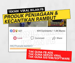Mahukah anda menjana pendapatan 5 angka seminggu tanpa perlu: Teknik Viral Iklan Fb 2021