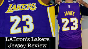 Celebrate the legacy of king james with official lebron james #23 jerseys, shirts, and collectibles available now at nbastore.com. Lebron James X Los Angeles Lakers Nike Swingman Jersey Youtube