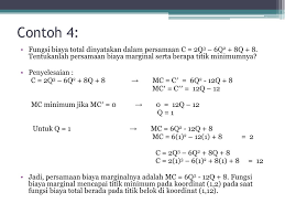Hal ini bisa dicek dengan memasukkan nilai k dan l yang berbeda dalam fungsi produksi. Penerapan Dalam Ekonomi Ppt Download