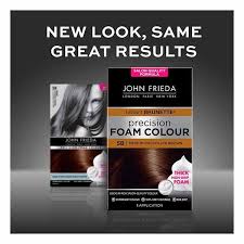 3.5 out of 5 stars with 335 ratings. John Frieda Precision Foam Medium Chocolate Brown 5b Superdrug