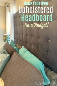 Staple the fabric to the back of the osb, pulling firmly as you go. How To Make A Fabric Headboard On A Budget Ideas For The Home