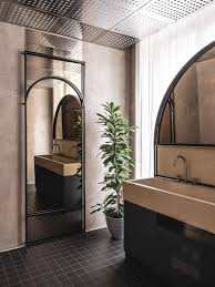 Moscow S The Y Restaurant Embraces Millennials In Nostalgic Allure With Images Restaurant Bathroom Luxury House Interior Design Restroom Design