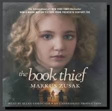 Yesterday, I finished "The Book Thief," which might be my favorite novel  ever! The characters were so real to me that, last night, I had vivid  dreams about them.