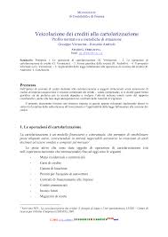 La cartolarizzazione voba 7 (volume complessivo ceduto: Http Riviste Paviauniversitypress It Index Php Ea Article Download 1235 1342