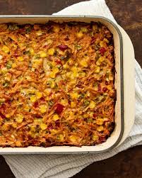 Tex Mex Sweet Potato And Corn Kugel Recipe Kugel Potato Kugel Potatoe Salad Recipe