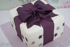 Present Cake Present Cake Gift Box Cakes Gift Cake