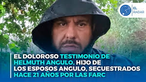 Entrevista a Helmuth Angulo, hijo de los esposos Angulo, secuestrados hace  21 años por las Farc