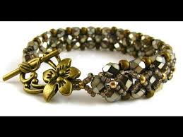L Amore Bracelet Tutorial Vintage Beaded Bracelet Beaded Bracelets Tutorial Beaded Jewelry Tutorials