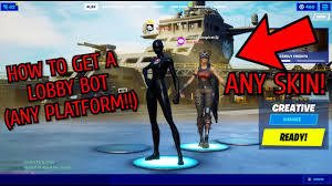 Dec 05, 2020 · just make sure you use a platform that you don't tend to actively play on, as any time you want to load into a bot lobby you will need the secondary account to be logged in. How To Get A Free And Real Fortnite Lobby Bot In Chapter 2 New Lobby Bot In Fortnite Youtube