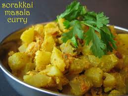 Sorakkai Masala Curry Recipe Bottle Gourd Masala Lauki Masala Spiceindiaonline Rice Side Dish Recipes Masala Curry Curry Recipes