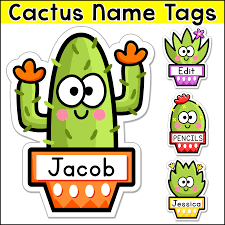 With 10+ prebuilt sections, it is ideal for any type of site like design agency, corporate, restaurant, personal, showcase, magazine, portfolio, ecommerce, etc. These Fun Cactus Succulent Theme Name Tags Will Look Fantastic In Your Classroom Use Them For Name Tags Locker Labels Classroom Classroom Themes Name Tags