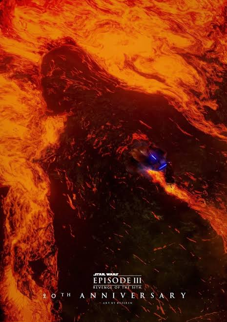 New Poster - Star Wars Episode III Revenge Of The Sith 20th Anniversary  Poster