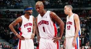 Coming off their upset victory over the los angeles lakers in the nba finals, the pistons began the season playing around.500. Remembering The 2004 Detroit Pistons