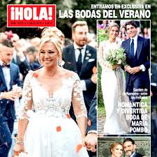 Descúbrelo en este chat ficticio de #sálvame. El Vestido De Novia De Belen Esteban En La Portada De Hola Zeleb Es