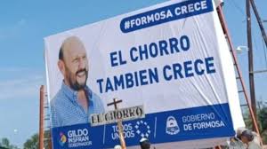 El Chorro también crece": el fallido cartel publicitario que tuvo que  quitar el Gobierno de Formosa | Diario Chaco