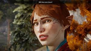 Ingen DATV-spoilere] Det er Veilguard-måned, og jeg har nettopp fullført  min første fullstendige gjennomspilling av Inquisition. Hjelp meg å feire  ved å legge ut bilder og detaljer om dine Inquisitors her! :