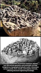 Khối đá nguyên khối Sayhuite ở vùng Apurimac của Peru.