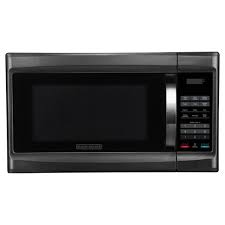 Microwave oven input wattage and output wattage. Black Decker 1 3 Cu Ft 1000 Watt Microwave Oven Black Stainless Steel Target