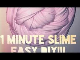 1 Minute Fluffy Slime Ohne Borax Und Kleber Easy Diy Youtube Slime Selber Machen Ohne Kleber Schleim Selber Machen Rezept Youtube