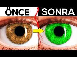 15 dakikada goz renginizi yesile donusturun 100 gercek youtube goz rengi yesil gozler gozler