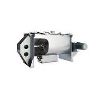 Horizontal Double Ribbon Mixer Dry Powder Feed Blender Spiral Mixing Machine