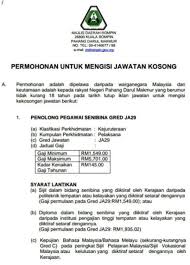 Check spelling or type a new query. Iklan Jawatan Kosong Di Majlis Kerajaan Negeri Pahang Facebook