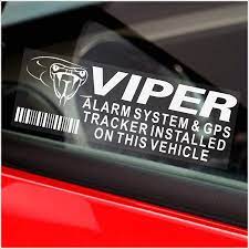 Maybe you would like to learn more about one of these? 5 X Viper Alarm And Gps Tracking Device Security Window Stickers 87x30mm Car Van Warning Tracker Signs Amazon De Automotive