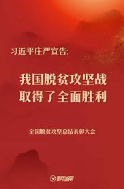 习近平庄严宣告：我国脱贫攻坚战取得了全面胜利_手机搜狐网
