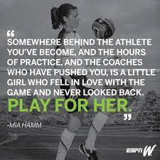 A Library Of Inspirational Art To Help You Celebrate National Girls And Women In Sports Day Co Soccer Inspiration Inspirational Soccer Quotes Football Quotes