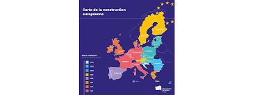 This map shows the different types of european groupings of territorial cooperation (egtc) created in europe. Union Europeenne La Construction Europeenne En Carte Mouvement Europeen