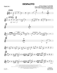 Luis fonsi & daddy yankee) lyrics : Despacito Arr Paul Murtha Tenor Sax 1 Luis Fonsi Daddy Yankee Feat Justin Bieber Noten Cascha Com