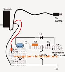 Circuito Dc Ups Simples Para Modem Roteador Carregador Circuito Download Roteador Wifi Projetosdecircuitoeletronico Roteador Modems Ups