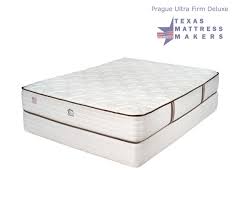 Prague Ultra Firm Deluxe Mattress Texas Mattress Makers Mattress Design Custom Mattress Mattress
