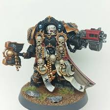 Space Marines Chaplain Commission Work Medium Quality Paintingwarhammer Spacemarinechapl Space Marine Chaplain Warhammer 40k Miniatures Warhammer Models