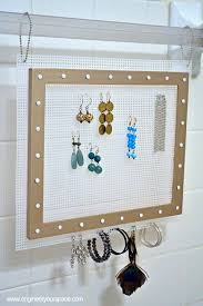 The earring holder tree add a trendy touch of sophistication to the body for both men and women. Diy Hanging Earring Organizer 6 Steps With Pictures Instructables
