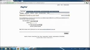 How to transfer money from paypal to card. How To Withdraw Your Money From Paypal To Your Credit Card Youtube