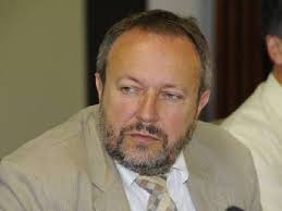 Thomas Hartz, Bürgermeister der Gemeinde Ensdorf, bei der  Verbandsversammlung des EVS