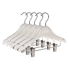 This is a hanger that can prevent the clothes sliping from it. Wooden White Trouser Hangers Adults Wood Hangers Trouser Pants With Clips Trouser Clamp Pant Hanger Buy Manufacturer Kids Wooden Hangers Wood Kids Hanger Hanger For Children S Clothes And Pants Rack Wood Kids Hanger