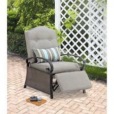 Mainstays Outdoor Recliner Ashwood Outdoor Recliner Outdoor Chairs Patio Chairs