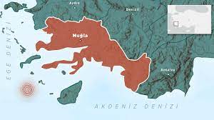 Muğla'nın datça ilçesi açıklarında art arda depremler meydana geldi. Knvfwvxh Wh1mm