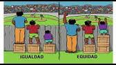 Aun así, mi duda es si. Conoces Las Diferencias Entre Igualdad Y Equidad Youtube