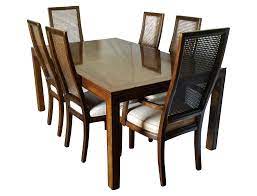 This famous brand offers a truly vast range of all types of furniture and has an excellent reputation for quality. Vintage Henredon Campaign Dining Set Chairish