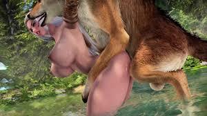Wet Elf Slut Gets Fucked By Wolf - Skyrim Porn