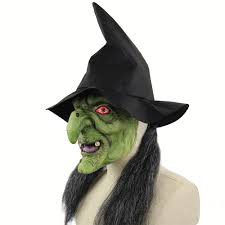 Well, it did not happen but let's keep the optimism by adapting masquerade fun, for now, to the situation. Latex Full Head Scary Green Witch Mask Horror Creepy Mask For Halloween Masquerade Costume Cosplay Party Props Home Kitchen Decorative Accessories