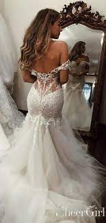 Off The Shoulder Mermaid Wedding Dresses Vintage Cheap Bridal Gown Awd1500 Wedding Dresses Backless Wedding Dream Wedding Dresses